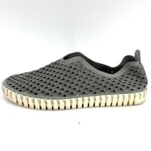 Ilse Jacobsen Women’s Sneaker Tulip Hornbak Flat Loafer Shoe‎ Gray (EU37-US6.5)